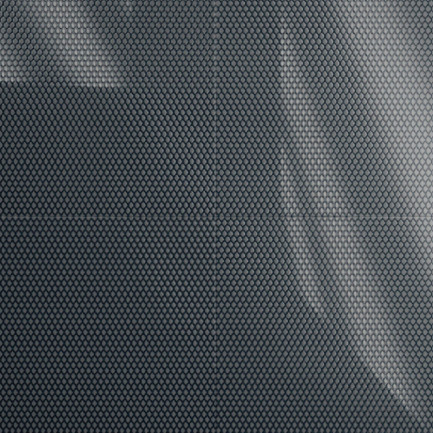 Fence Microgrey 8" x 8" 5/16" Glossy Porcelain Tile