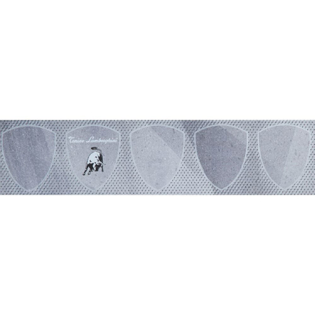 Le Mans Acciaio 7 1/2" x 30" Decor H Porcelain Tile