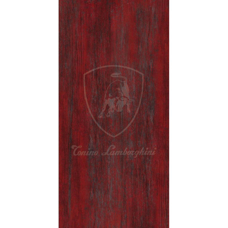 Montecarlo Rosso 18" x 36" Décor Logo V Porcelain Tile