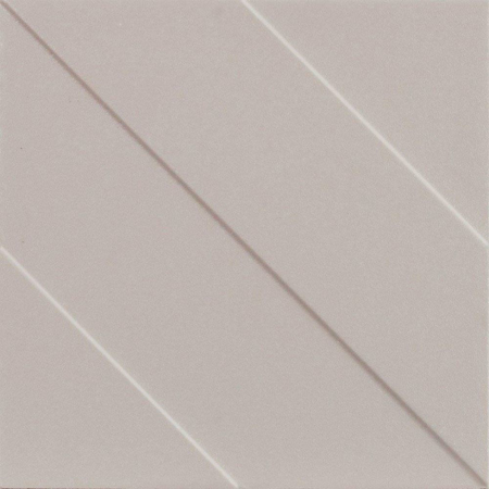 Transverse 4 Cement, Decorative Wall Tile 6" x 6"