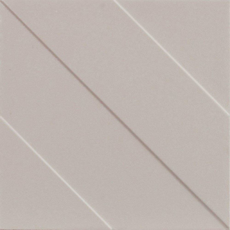 Transverse 4 Cement, Decorative Wall Tile 6" x 6"