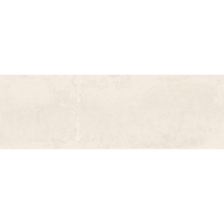 12" X 36" White Porcelain Spanish Tile, Fancy
