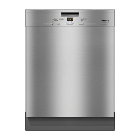 Miele G4948SCU Futura Classic Plus 3D Dishwasher, Clean Touch Steel