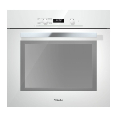 Miele H6280BP Convection Oven, Brilliant White
