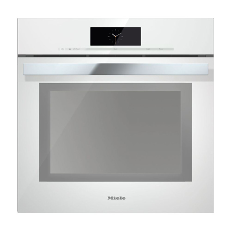 Miele DGC6865XXL Combi-Steam Oven, Brilliant White, Plumbed