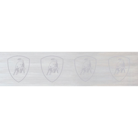 Marina Bay Bianco 9" x 36" Décor List Logo H Porcelain Tile