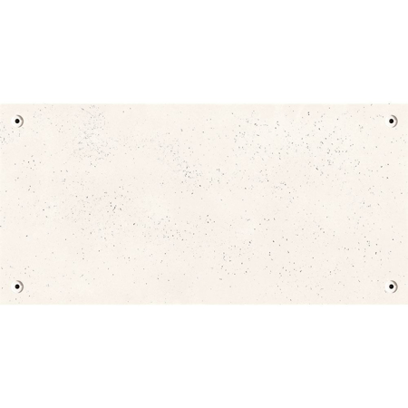Unglazed 24" x 47" White Porcelain Tile, Unique Be Smart
