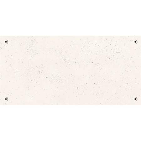 Unglazed 24" x 47" White Porcelain Tile, Unique Be Smart