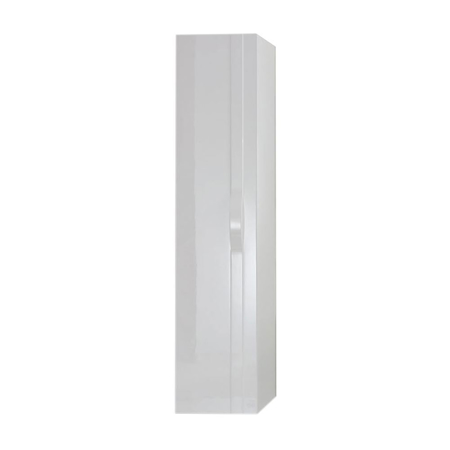 Modern Side Cabinet, Riel Glossy White