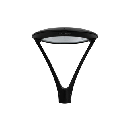 Aluminium Black Post Top Light , 60W