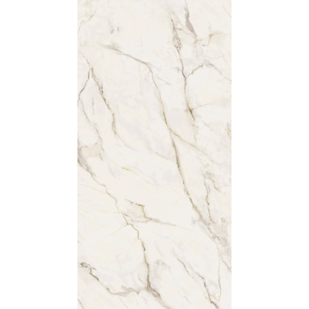 Italian Calacatta Gold Slab B, Matt Beige 63" x 126", 6.5mm