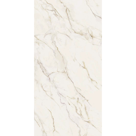 Italian Calacatta Gold Slab C, Matt Beige 63" x 126", 6.5mm