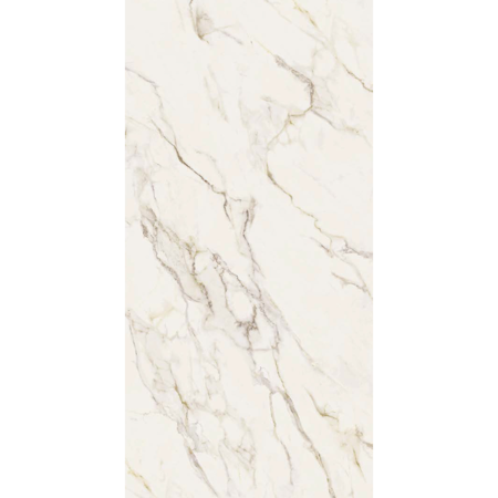 Italian Calacatta Gold Slab D, Matt Beige 64" x 128", 12mm