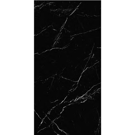 Italian  Marquina Black Slab B Nat, 63" x 126", 12mm