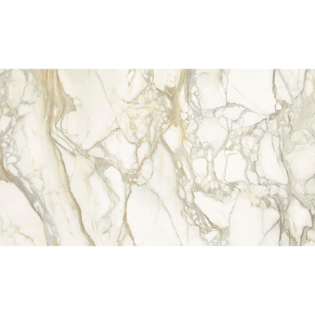 Italian Calacatta Oro Slab, Bright 59" x 118"