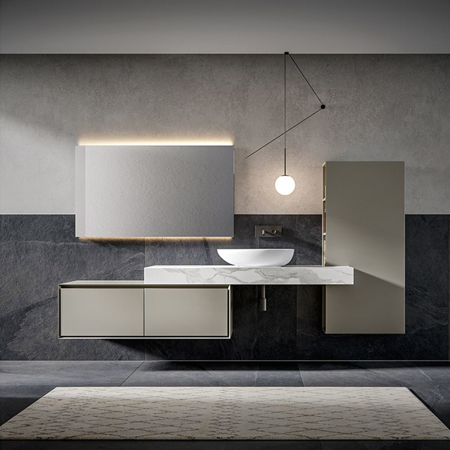 Italian Modern Bathroom Vanity Edoné Crio