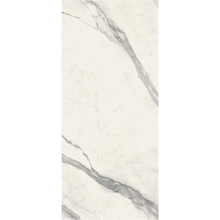 Versace Italian Statuario White Polished Porcelain Slab C 47" x 109", Maximvs