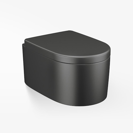 Italian Contemporary Wall-Hung Toilet, Armani Nero