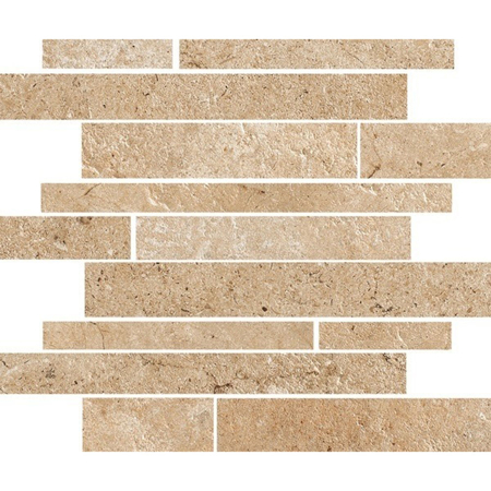 Modern Italian Porcelain Tile, Tribeca Harrison Decor Portnoy Natural, 12" x 12"