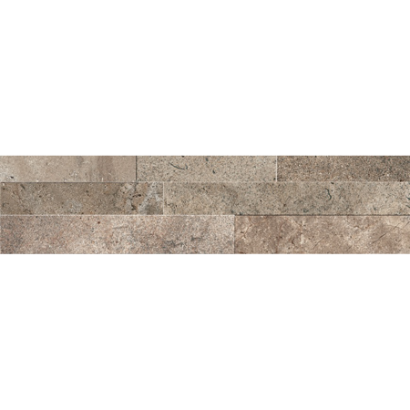 Modern Italian Porcelain Tile, Tribeca Hudson Decor Rift Natural, 4" x 18"