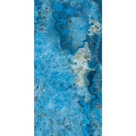 Modern Italian Porcelain Tile, Privilege Quarzo Blu 1, 48" x 110"