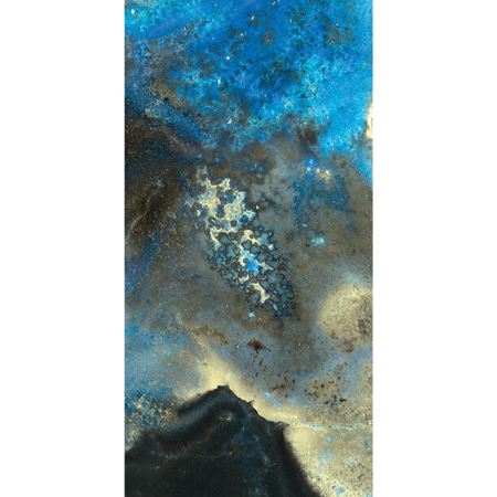 Modern Italian Porcelain Tile, Privilege Shinjuku Blu 1, 48" x 96"