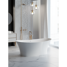 Picture of Pietra White Modern 67" Freestanding Bathtub