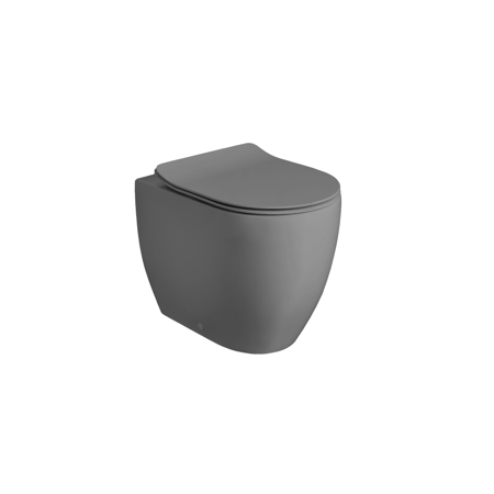 FLOAT MATT GREY FREESTANDING TOILET, NORIM