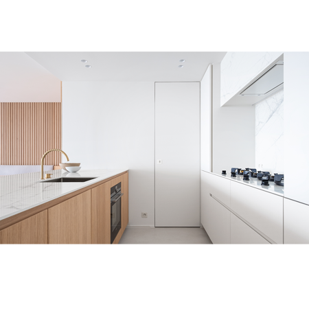 Invisible Flush Door Frame System INFINII X44, 28" x 80" Universal