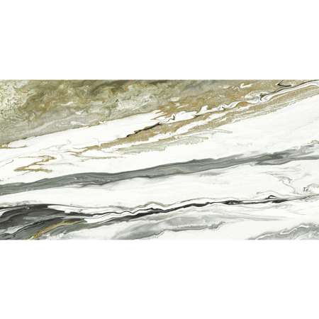 Liquid Cosmo Green 30'' x 60" Porcelain Tile