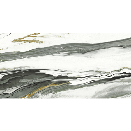Liquid Cosmo Green 30'' x 15'' Porcelain Tile