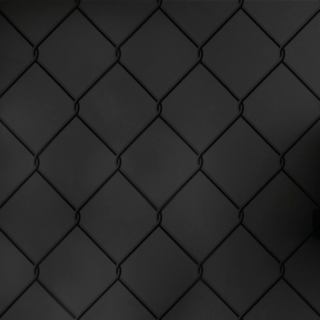 Fence Black 8" x 8" Porcelain Tile