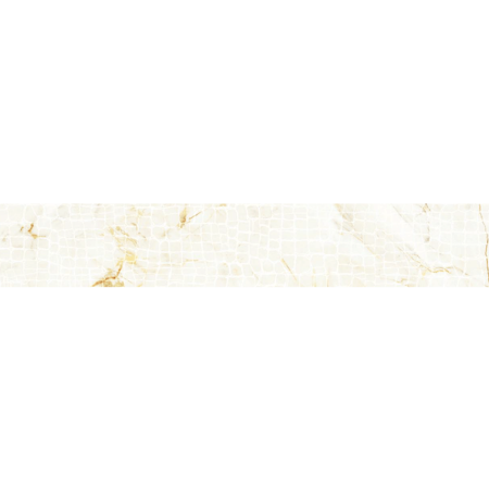 Roberto Cavalli Lush 8"x 48" Calacatta Oro Lux.Rett