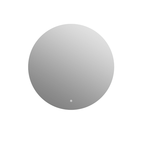 MOON 48" Contemporary Round Mirror With Integrated Lighting