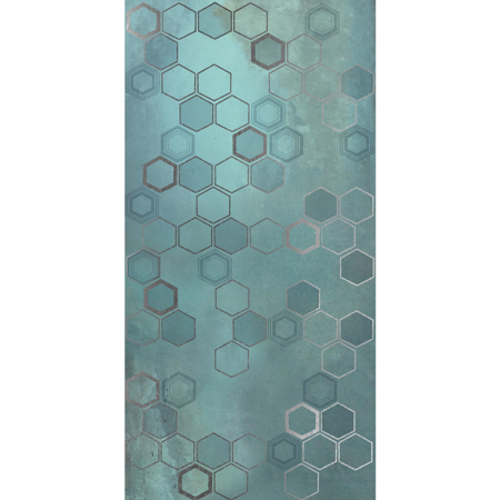 Sakhir Zaphir  24"x48" Decoro Platinum Porcelain Tile