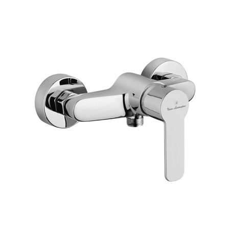 Montreal Matt Black 1/2" Single Lever Shower Mixer