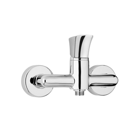 Interlagos Matt Black 1/2" Single Lever Shower Mixer