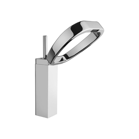 Nurburgring Matt Black Single Lever High Basin Mixer with Waste