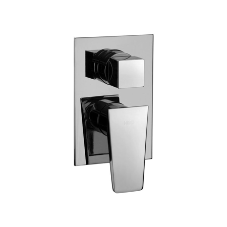 Montecarlo Chrome Built-in Bath Mixer, 5 Way