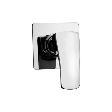 Indy Matt Black Built-in Single Lever Shower Mixer