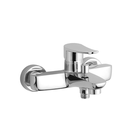 Sakhir Matt Black Single Lever Bath Mixer