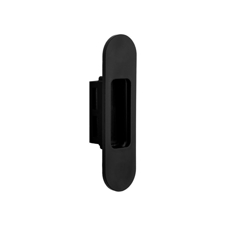 Matt Black Interior Door Strike Plate