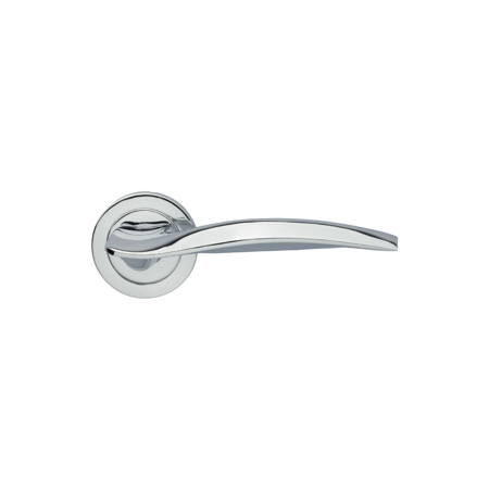 Fiato Italian Luxury Interior Door Handle, Chrome Plated