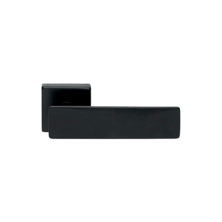 Mozza Italian Modern Interior Door Handle, Black