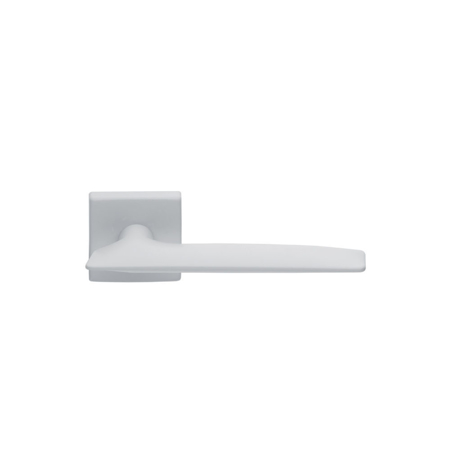 Eterna Italian Contemporary Door Handle, White