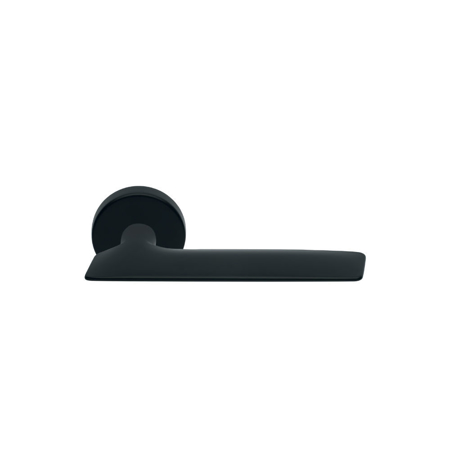 Eterna Due Italian Interior Door Handle, Black