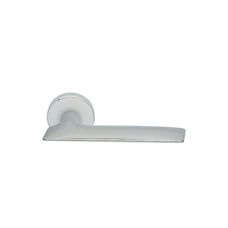 Eterna Due Italian Interior Door Handle, Chrome