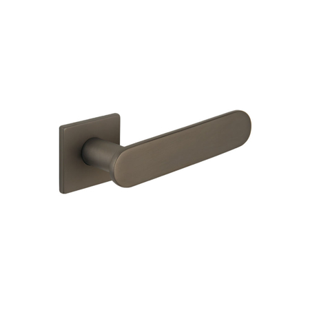 Evora Contemporary Interior Door Handle, Titan