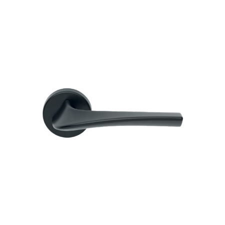 Terra Italian Modern Interior Door Handle, Black