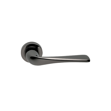 Cielo Italian Luxury Interior Door Handle, Black Chrome